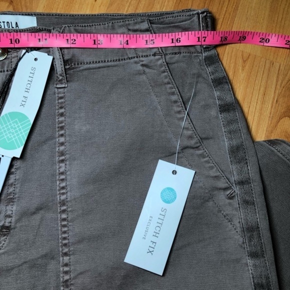 PISTOLA Mara Straight Leg Capri Pant Size 33 - Picture 8 of 9